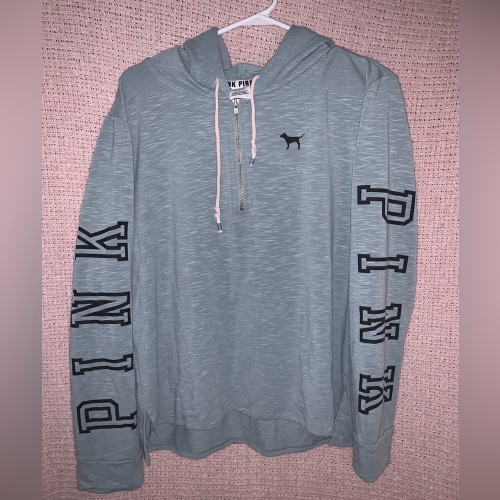 Victoria’s Secret pink zip up shirt